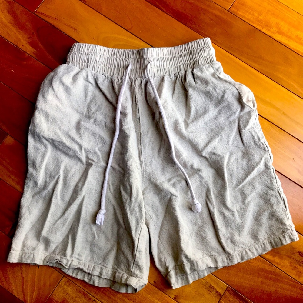 Drawstring shorts